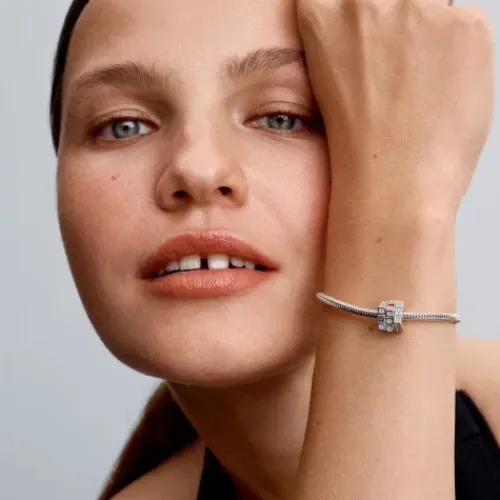 Pandora (Kette mit) Herz-Beweglicher Spielzeugwürfel Charm - 793672C01