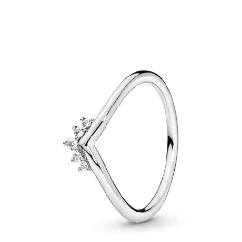 Pandora Ringe-Diadem Wishbone Ring - 198282CZ