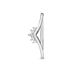Pandora Ringe-Diadem Wishbone Ring - 198282CZ