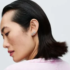 Pandora Ohrringe-Disney Micky Maus & Minnie Maus Funkelnde Ohrringe - 293219C01