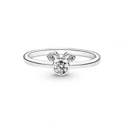 Pandora Ringe-Disney Minnie Maus Funkelnder Kopf Ring - 190074C01
