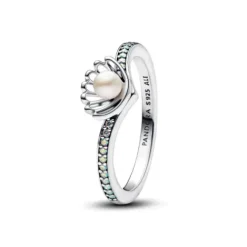 Pandora Ringe-Disney Prinzessin Arielle Muschel Behandelte Süsswasserzuchtperle Ring - 193654C01