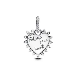 Pandora (Kette mit) Herz-Drehbarer Pfeil Herz Charm - 793667C01