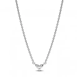 Pandora (Kette mit) Herz-Drei Sterne Herz Collier Halskette - 393014C01-45