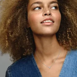 Pandora (Kette mit) Herz-Drei Sterne Herz Collier Halskette - 393014C01-45