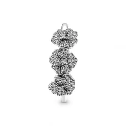 Pandora Ringe-Dreifacher Stiefmütterchen Blumen Ring - 190786C01