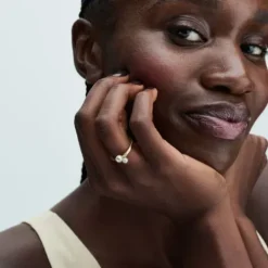 Pandora Ringe-Duo Behandelte Süsswasserzuchtperlen Ring - 163156C01