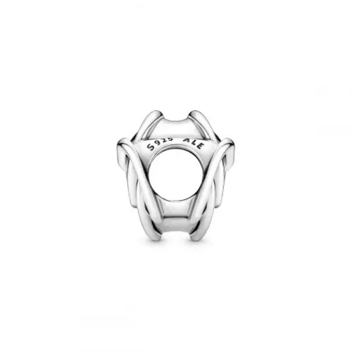 Pandora (Kette mit) Herz-Familie Für Immer Verschlungenes Herz Charm - 791507C00