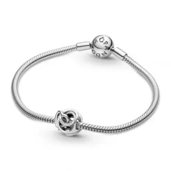 Pandora (Kette mit) Herz-Familie Für Immer Verschlungenes Herz Charm - 791507C00