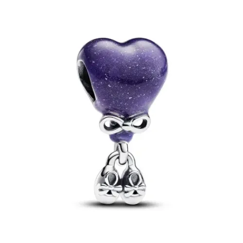 Pandora (Kette mit) Herz-Farbwechselndes Gender Reveal Mädchen Charm - 793238C01