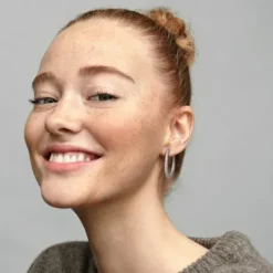 Pandora (Kette mit) Herz-Funkeln und Herzen Creolen - 296319CZ