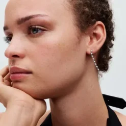 Pandora Ohrringe-Funkelnde Acht Steine Ohrhänger - 293159C01