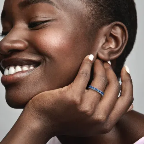 Pandora Ringe-Funkelnde Reihe Ewigkeits Ring - 190050C02