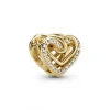 Pandora (Kette mit) Herz-Funkelnde Verschlungene Herzen Charm - 769270C01