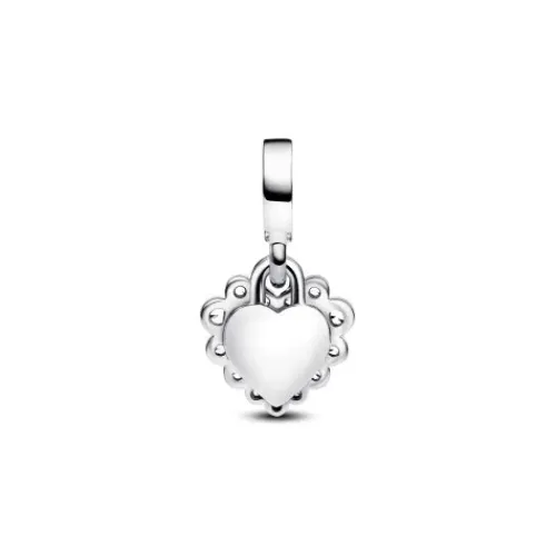 Pandora (Kette mit) Herz-Funkelnder Doppel Herzanhänger Charm - 793765C01