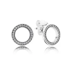 Pandora Ohrringe-Funkelnder Kreis Ohrstecker - 290585CZ