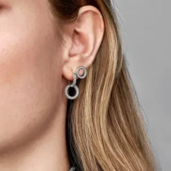 Pandora Ohrringe-Funkelnder Kreis Ohrstecker - 290585CZ