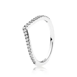 Pandora Ringe-Funkelnder Wishbone Ring - 196316CZ