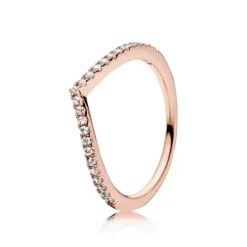 Pandora Ringe-Funkelnder Wishbone Ring - 186316CZ