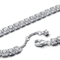 Pandora Armbänder-Funkelndes aussdrucksstarkes Tennisarmband - 593539C01
