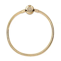 Pandora Armbänder-Funkelndes Crown O Schlangen Gliederarmband - 569046C01