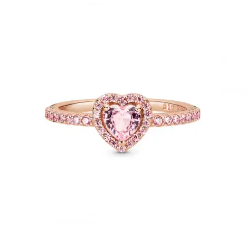 Pandora (Kette mit) Herz-Funkelndes Erhabenes Herz Ring - 188421C04
