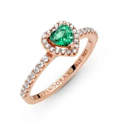 Pandora (Kette mit) Herz-Funkelndes Erhabenes Herz Ring - 188421C03