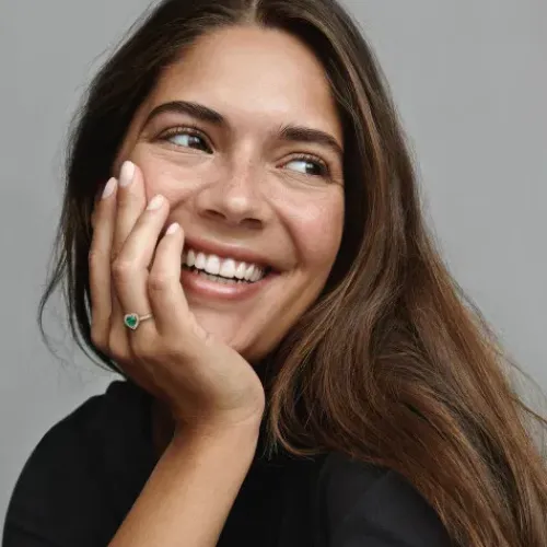 Pandora (Kette mit) Herz-Funkelndes Erhabenes Herz Ring - 188421C03