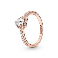 Pandora (Kette mit) Herz-Funkelndes Erhabenes Herz Ring - 188421C02