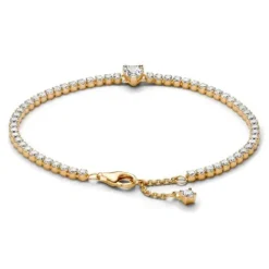 Pandora (Kette mit) Herz-Funkelndes Herz Tennisarmband - 560041C01