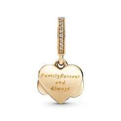 Pandora (Kette mit) Herz-Funkelndes Unendlichkeits Herz Charm - 759516C01