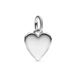 Pandora Anhänger-Gravierbarer Herz Anhänger - 398914C00