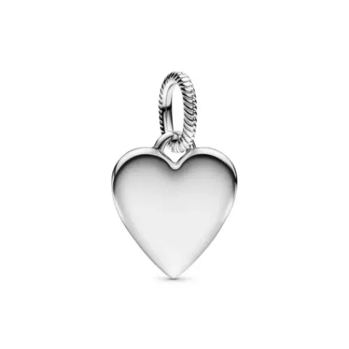Pandora Anhänger-Gravierbarer Herz Anhänger - 398914C00