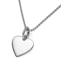 Pandora Anhänger-Gravierbarer Herz Anhänger - 398914C00