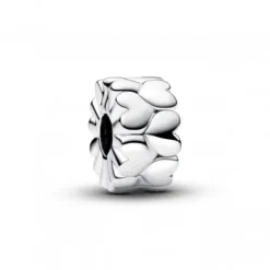 Pandora (Kette mit) Herz-Herzmuster Clip Charm - 792828C00