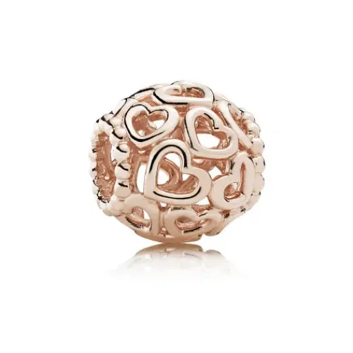 Pandora (Kette mit) Herz-Herzstrudel Charm - 780964