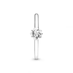 Pandora Ringe-Himmlischer Funkelnder Stern Solitär Ring - 190026C01