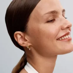 Pandora (Kette mit) Herz-Hängendes Herz Creolen - 263685C01