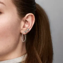 Pandora Ohrringe-Klar funkelnde Krone Ohrstecker - 298311CZ