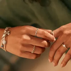 Pandora Ringe-Klares Herz Solitär Ring - 198691C01