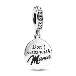 Pandora (Kette mit) Herz-Mama Gravierbarer Charm - 793204C01