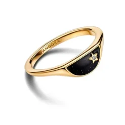 Pandora Ringe-ME Halbierter Emaille Siegelring - 163325C01