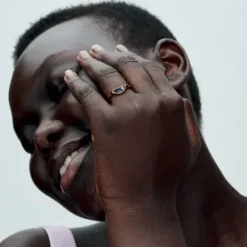 Pandora Ringe-ME Halbierter Emaille Siegelring - 163325C01