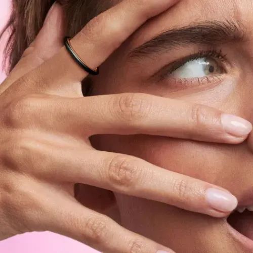 Pandora Ringe-ME Schwarze Emaille Ring - 189655C01