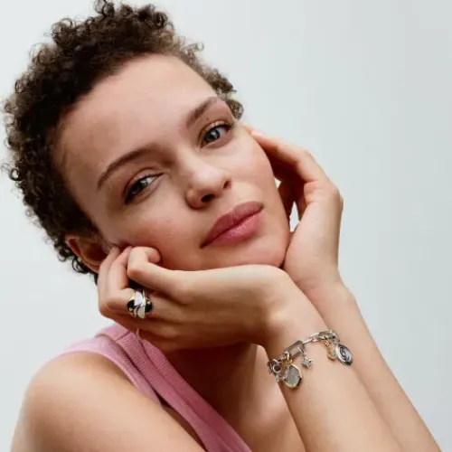 Pandora Ringe-ME Struktur & Steine Ring - 193322C01