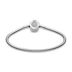 Pandora Armbänder-Moments Funkelndes Crown O Schlangen Gliederarmband - 599046C01