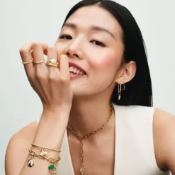 Pandora Armbänder-Moments Schiebeverschluss Nietenarmband - 563090C00-2