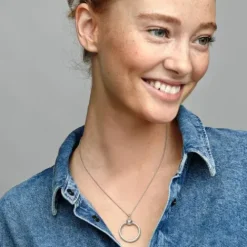 Pandora Anhänger-Moments Small O Charm Anhänger - 398296