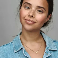 Pandora (Kette mit) Herz-Moments Studded Chain Halskette - 362451C00-45