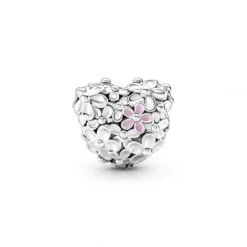 Pandora (Kette mit) Herz-Mum Gänseblümchen Herz Charm - 791155C01
